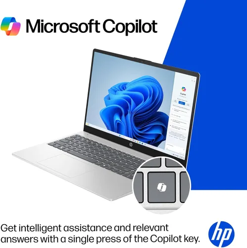 Miniatura 7 de HP Laptop para 2025-2026 Hogar Estudiante Negocio, MS Office de por vida, computadora AI, FHD de 15.6 pulgadas, AMD Ryzen 7, 16 GB de RAM