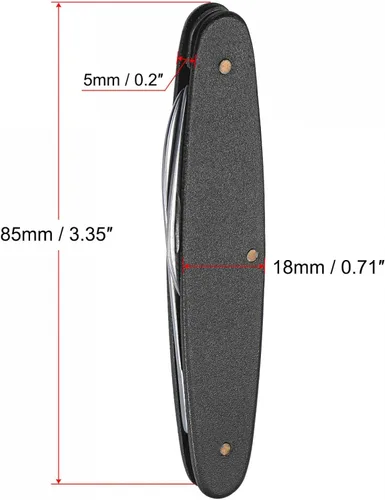 Miniatura 2 de uxcell Cuchillo de extracción de caja de reloj con parte trasera de reloj herramienta de extracción de doble uso, removedor de batería de acero