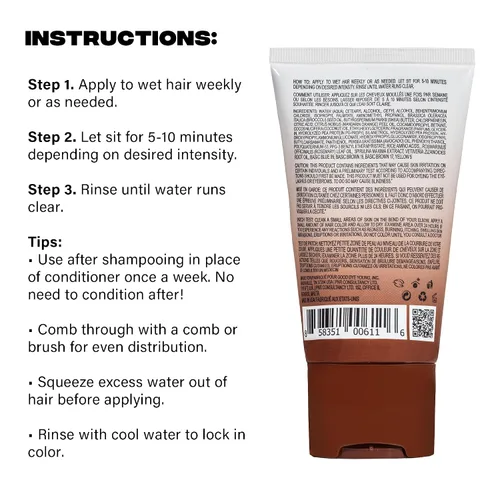Miniatura 3 de Good Dye Young Color Depositing Mask, DYEposit Color Depositing Conditioner, Tratamiento Tonificante, Tonifica y Mejora el Cabello Tratado