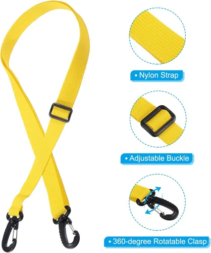 Miniatura 5 de PATIKIL Correa de transporte para botas de esquí, correa de transporte para botas de snowboard, correa de hombro ajustable para botas de esquí