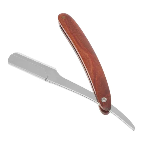 Beavorty Maquinillas de afeitar para hombres, maquinillas de afeitar para hombres, maquinilla de afeitar recta profesional para hombres Maquina de