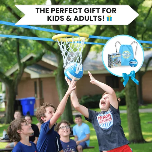 Miniatura 7 de HALO BALL Aro de baloncesto portátil con altura ajustable – Juega el juego flotante al aire libre en la playa, césped, patio trasero, piscina