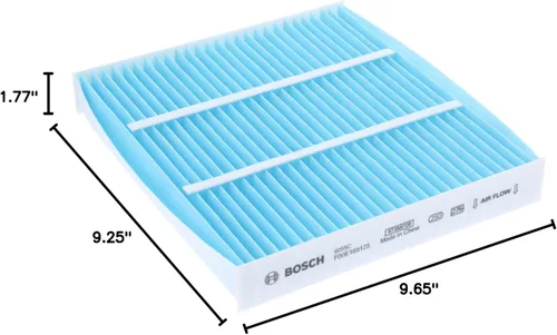 Miniatura 6 de BOSCH 6055C Filtro de aire HEPA para cabina - Compatible con Lexus ES, GS, GX, IS, LS, RX seleccionados; Subaru Legacy, Outback; Toyota 4Runner