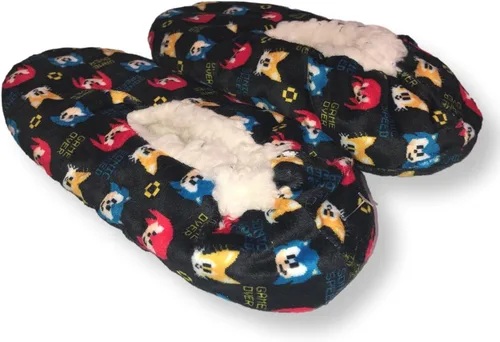 Miniatura 3 de Zapatillas Sonic Boys Fuzzy House Shoes para niños