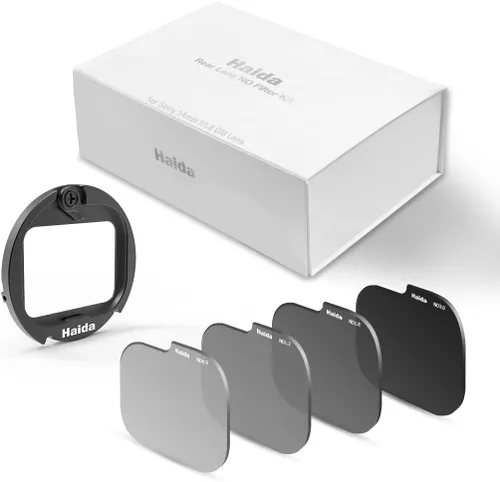 Miniatura 15 de Haida Lente trasera Filtro ND Multicoated Vidrio Óptico Resistente al Agua y al Aceite Nano Recubrimiento (Lente Trasera 3 Kit de Filtro ND)