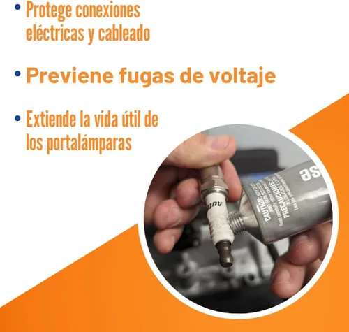Miniatura 8 de Permatex 81150 grasa dieléctrica de afinación, tubo de 0.33 oz, plateado