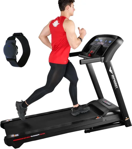 Impremey - Cinta de correr plegable con inclinación automática del 15%, 3.5HP, capacidad de 350 libras, 11 MPH, área de carrera ultra grande de 50"