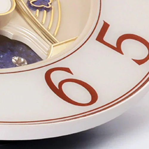 Miniatura 5 de Wall Clock Retro Clock Creative Modern Minimalist Living Room Wall Clock Mute Wall Round Decorative Wall Clocks (41.5 * 41.5CM)