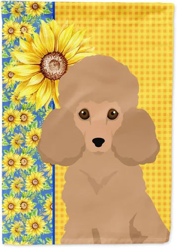 Miniatura 59 de Caroline's Treasures WDK5331CHF - Bandera de verano con diseño de girasoles rojos y blancos, manga grande, para porche, para colgar en la pared