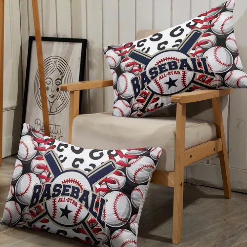 Miniatura 6 de AILONEN Juego de sábanas de béisbol, juegos de ropa de cama deportiva para niños, adolescentes, decoración de dormitorio, tamaño individual