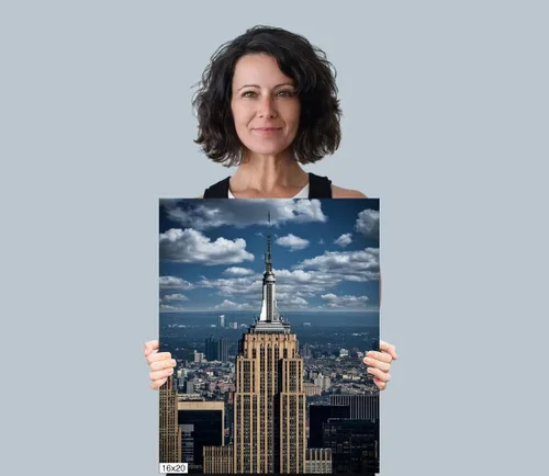 Miniatura 9 de Empire State - Print/Canvas/Acrylic/Metal (Acrylic Print, 16x20 Inches)