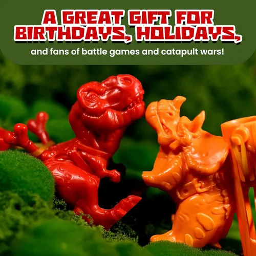 Miniatura 6 de Catapult Feud - Juego base, expansiones y accesorios (expansión del paquete dinosaurio)