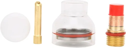 Miniatura 7 de Taza de vidrio de la antorcha, accesorios de la antorcha de soldadura, lente de gas, resistencia fuerte estabilidad resistencia a altas temperaturas