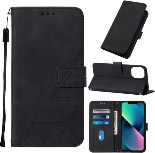 bojioderf Funda de piel sintética compatible con Nothing CMF Phone 1, compatible con Nothing CMF Phone 1 Tarjetero Cartera Flip Soporte Magnético