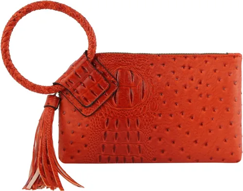 Miniatura 28 de Monedero de mano para mujer, cartera de noche con correa de mano, informal, formal, de cuero vegano, Metro Muse