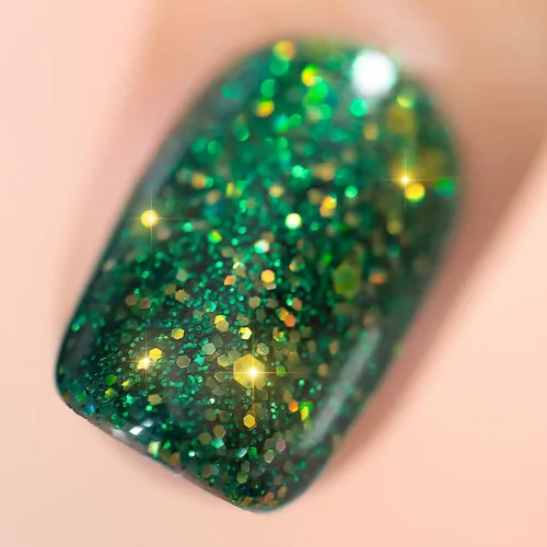 Miniatura 37 de YTD Likomey Juego de esmaltes de uñas de gel Cat Eye, 8 colores de verano con purpurina magnética de cristal con barra magnética, plateado, verde