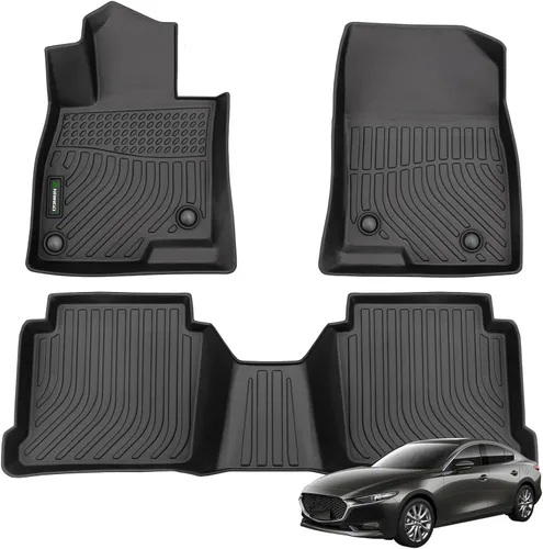 Miniatura 42 de ANBINGO® Alfombrillas de Piso para 2024 2025 CX-90 y CX90 PHEV (Híbrido Enchufable) 6 y 7 Asientos 2da Fila Asiento de Capitán o Asiento Tipo Cubo