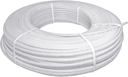 Miniatura 11 de Pex-A Tubing 1/2 pulgada x 100 pies, tubo de agua flexible de barrera de oxígeno para calefacción de suelo radiante hidrónico, bobina PEX