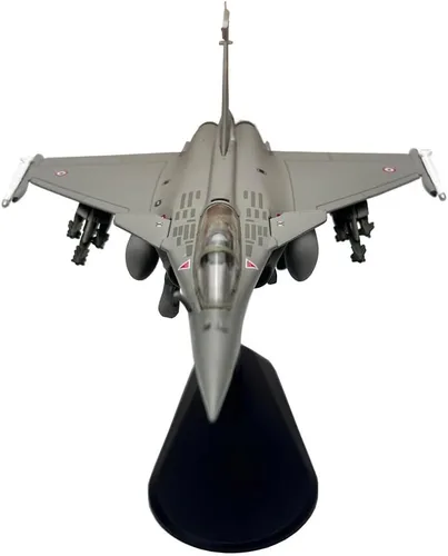 Miniatura 5 de 1:100 France Rafale C Libia War Fighter Jet Avión de metal militar fundido a troquel modelo para colección o regalo (Rafale)