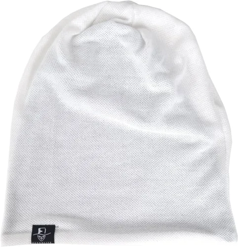 Miniatura 2 de VECRY Hombres Slouch Hollow Beanie Thin Summer Cap Skullcap