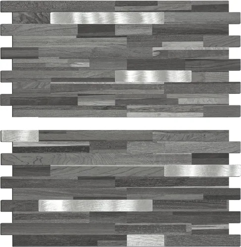 Miniatura 9 de Midcard 20 hojas de azulejos de pared de PVC para salpicaduras, para salpicaduras de cocina