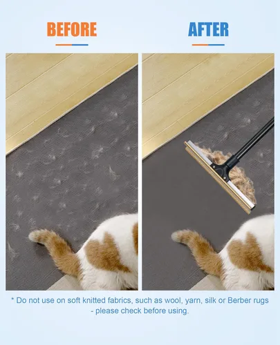 Miniatura 3 de Paquete de 3 removedores de pelo de perros, removedor portátil de pelo de perros y gatos, removedor de pelo de mascotas reutilizable, raspador
