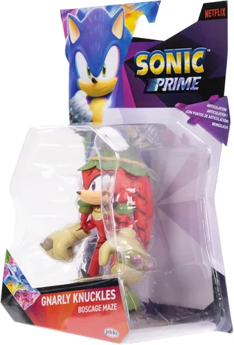 Miniatura 9 de Sonic Prime Figura de acción articulada de 5 pulgadas - Nudillos Gnarly