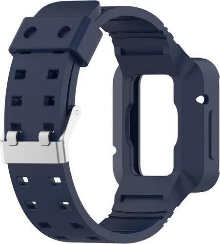 Miniatura 4 de Correa de repuesto para Redmi Watch 2 Lite con funda protectora, correa resistente para Xiaomi MI Watch Lite/MI Watch Lite2, funda parachoques