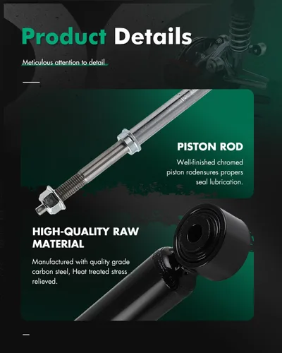 Miniatura 5 de SCITOO - Amortiguadores traseros para Nissan se adapta a 2015-2020 para Nissan Versa, 2014-2019 para Nissan Versa Note Shocks 3430043 5673
