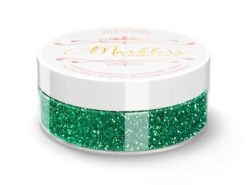 Miniatura 199 de MARBLERS Brillantina de forma gruesa de grado cosmético [estrella] 0.11 onzas (0.11 oz) Escamas No tóxica Vegana Libre de crueldad animal