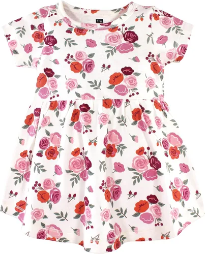Miniatura 4 de Hudson Baby - Conjunto de vestido y cárdigan de algodón para niña
