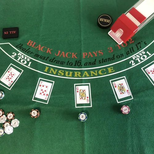 Miniatura 6 de Juego de mesa de ruleta de fieltro – 36 x 72 pulgadas, rectangular, estilo Las Vegas, color verde, para póquer, ideal para juegos de póquer, eventos