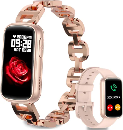 Miniatura 8 de Efolen Relojes inteligentes para hombres y mujeres, reloj de fitness con llamada Bluetooth, frecuencia cardíaca, oxígeno en sangre/monitor de sueño
