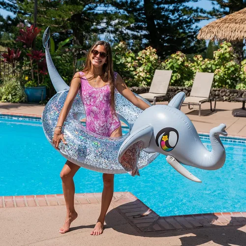 Miniatura 44 de PoolCandy Tubos inflables de piscina y anillos de natación para animales