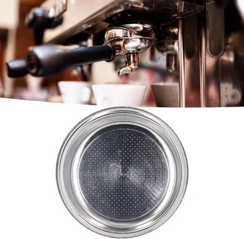 Miniatura 5 de Cesta de filtro de 2.008 in, cesta de filtro para máquina de café expreso, taza de filtro de café de acero inoxidable, taza de filtro de café
