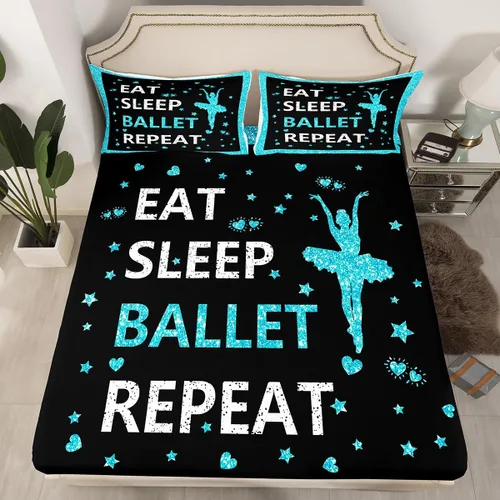 Miniatura 29 de Erosebridal Sábana bajera ajustable de gimnasia con bolsillo profundo para niñas y niños, tamaño individual, juego de ropa de cama deportiva
