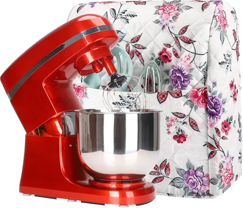 Miniatura 23 de KitchenAid - Funda para batidora, soporte de cocina compatible con mezcladores KitchenAid Hamilton de 5 a 8 cuartos de galón, funda acolchada
