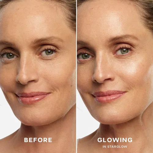 Miniatura 2 de Saie Mini Glowy Super Gel - Base de maquillaje hidratante y suero iluminador enriquecido con vitamina C y aceite de escualano, maquillaje líquido
