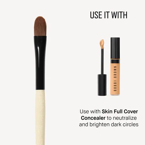 Miniatura 4 de Bobbi Brown Foundation & Concealer Brush Full Coverage & Touch-Up Makeup Brushes for Blemishes, Dark Circles & Seamless Blending