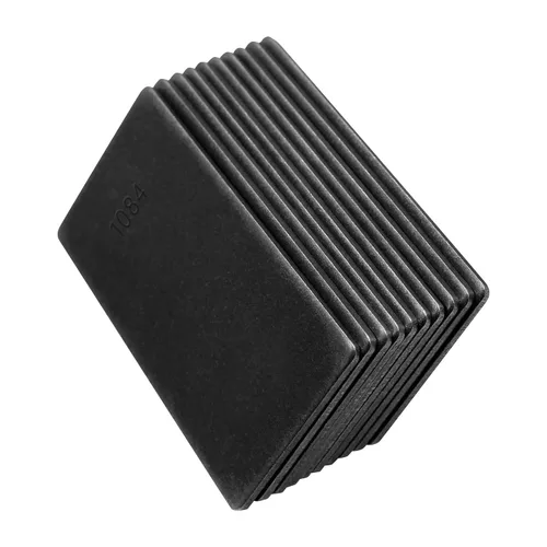 Miniatura 7 de Paquete de 10 planchas planas de acero 420 de 4"x2"x1/8" pulgadas, plantillas para cuchillos para fabricación de cuchillos, acero para forja