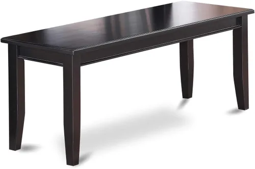 Miniatura 8 de East West Furniture WEGR6D-BLK-W - Juego de mesa de cocina de 6 piezas contiene una mesa de comedor rectangular con hojas de mariposa y 4 sillas