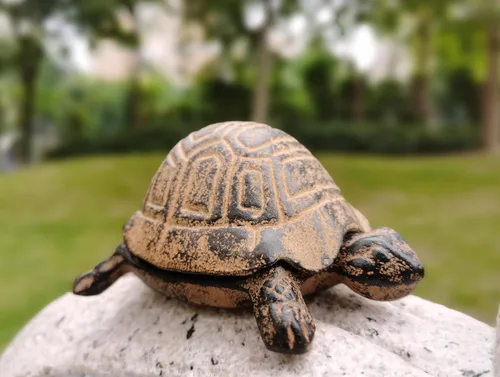 Miniatura 2 de Ocultar una llave fuera - Ocultador de llaves de repuesto - Ocultador de llaves para exteriores, caja de llaves de estatuas de tortuga de jardín