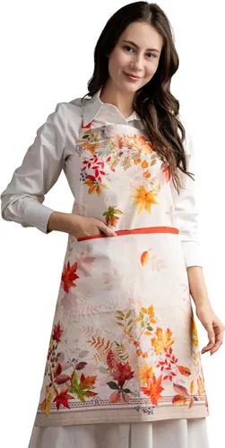 Miniatura 104 de Maison d' Hermine Delantal 100% de algodón para mujeres con bolsillo de cocina delantal de chef para hombres para cocinar primavera verano 001
