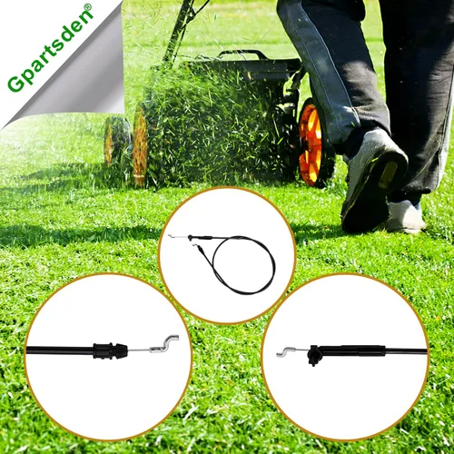 Miniatura 6 de Cable de freno 104-8676 14759 para cortacésped reciclador Toro de 22 pulgadas 20013 20017 2002-09 longitud del cable 58 pulgadas