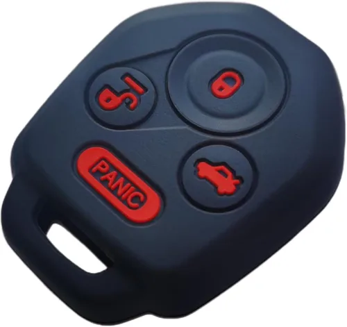 Miniatura 4 de Funda de silicona para llavero sin llave, compatible con Subaru Crosstrek Forester Impreza Legacy Outback Tribeca WRX STI XV Crosstrek 2008-2019
