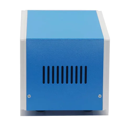 Miniatura 4 de Zulkit Cajas electrónicas, carcasa de metal azul, caja de proyectos de bricolaje, caja de conexiones, caja preventiva 8.3 x 7.1 x 5.5 pulgadas