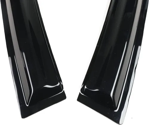 Miniatura 5 de Protectores de lluvia con cinta adhesiva para ventana, viseras para deflector de viento para Honda Civic 2016-2021, 4 piezas - 94682