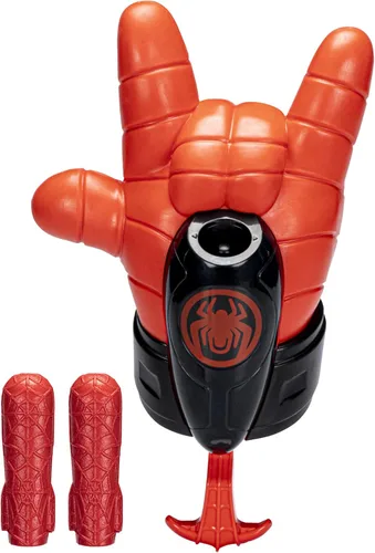 Spidey and His Amazing Friends Miles Morales: Spider-Man Web Launcher, Marvel Preescolar Juego de rol lanzador de juguete para niños a partir de 4