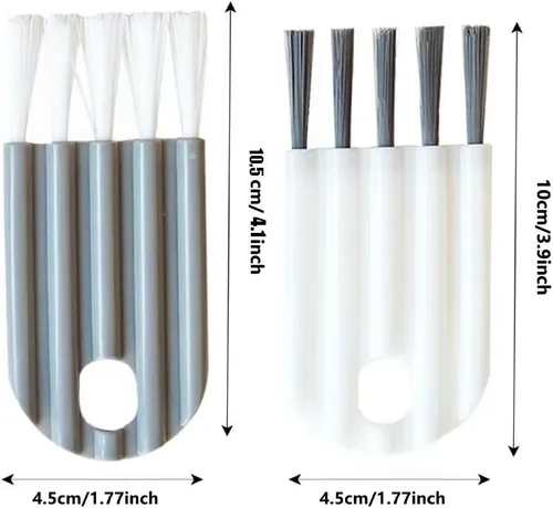 Miniatura 2 de 6 piezas de cepillo de limpieza limpiador de teclado, kit de herramientas de limpieza multifunción para computadora, kit de herramientas de limpieza