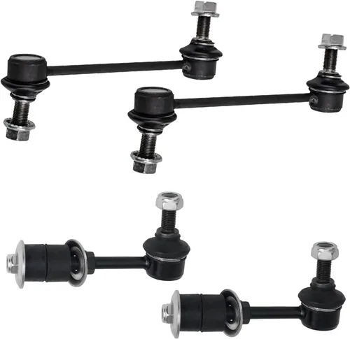 Miniatura 103 de Detroit Axle - 4 barras estabilizadoras para Acura EL Honda Civic 01-05, 4 barras estabilizadoras delanteras y traseras de repuesto 2001 2002 2003